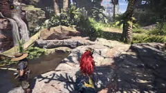 play الحمار الكبير مثليه الثلاثي في ​​​​عالم الوحش هنتر